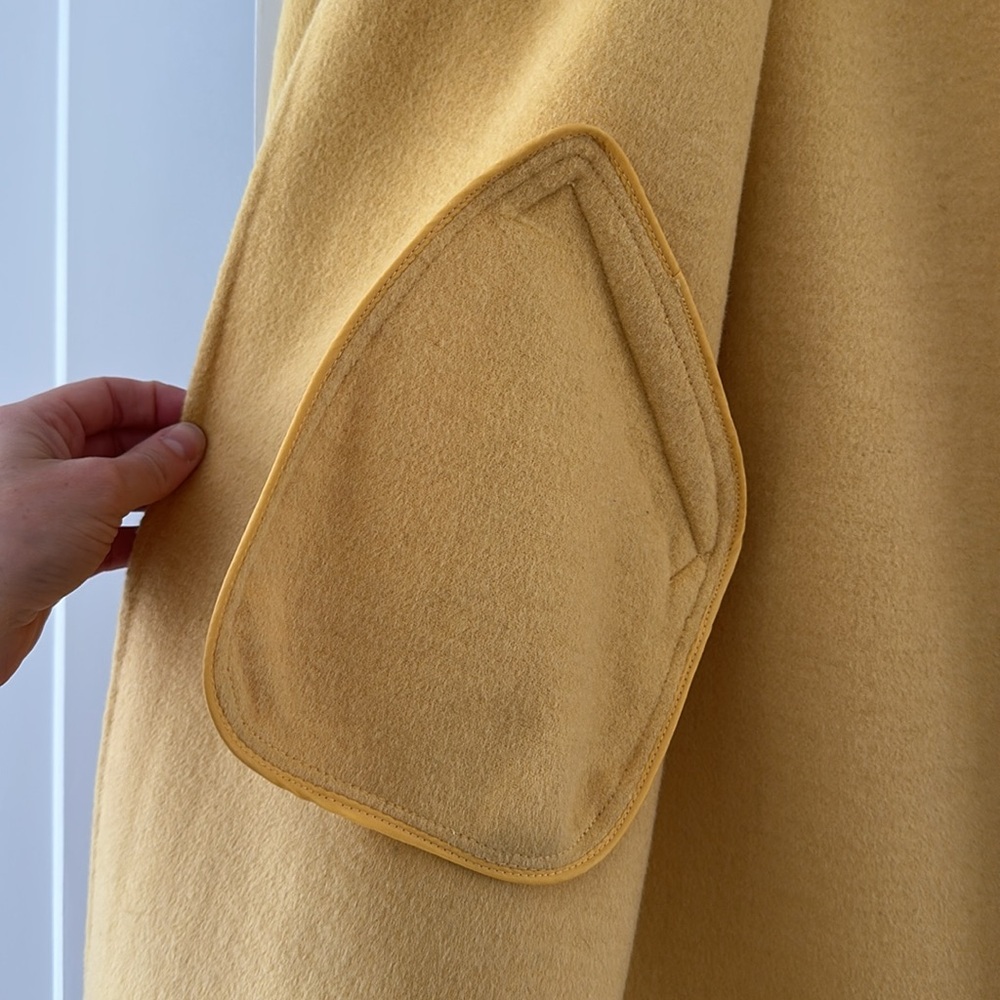 Rachel Zoe Women's Yellow Coat - Picture 6 of 9